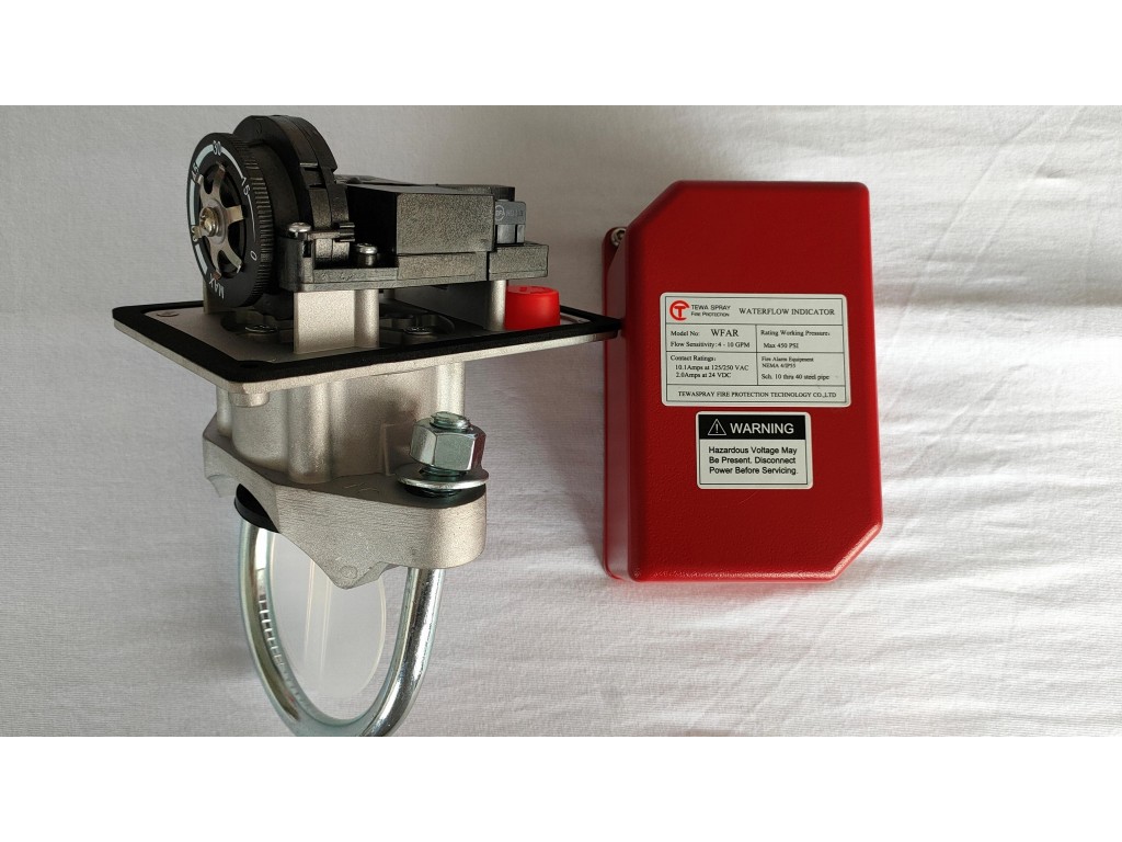 POTTER Flow Switch, 450psi, Systemsensor WFDT Water Flow Detector